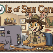 Tails of San Conejo Pro AI Comics Header