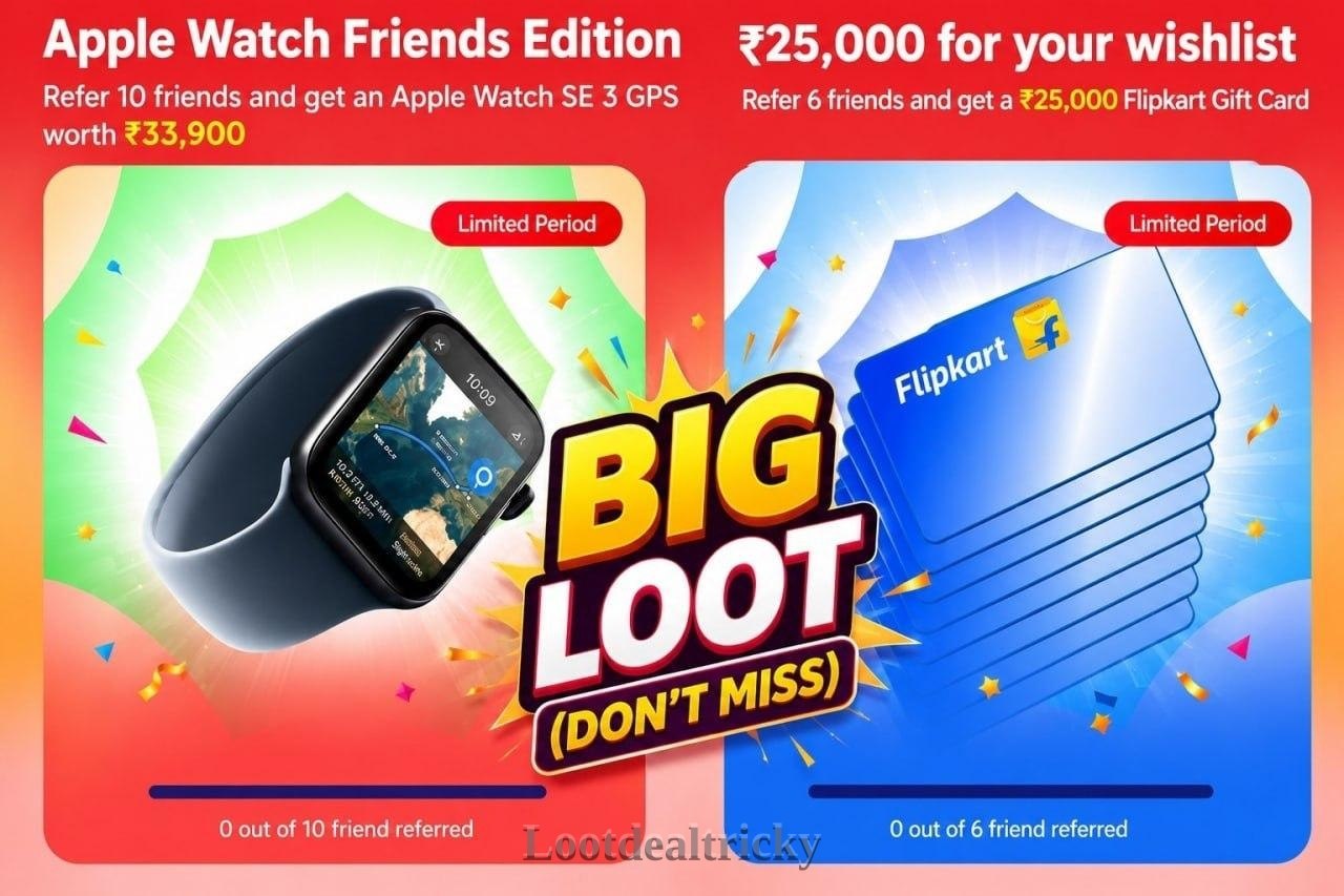 Big Free Watch – Wonderful Discount Today @ ₹33900 Big Free Watch – Wonderful Discount Today @ ₹33900
