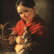 Девочка с куклой 1841