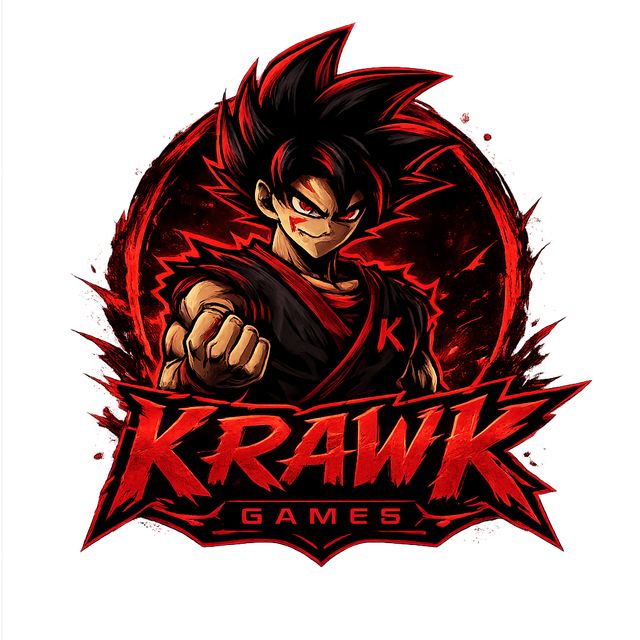 KRAWK GAMES Logo