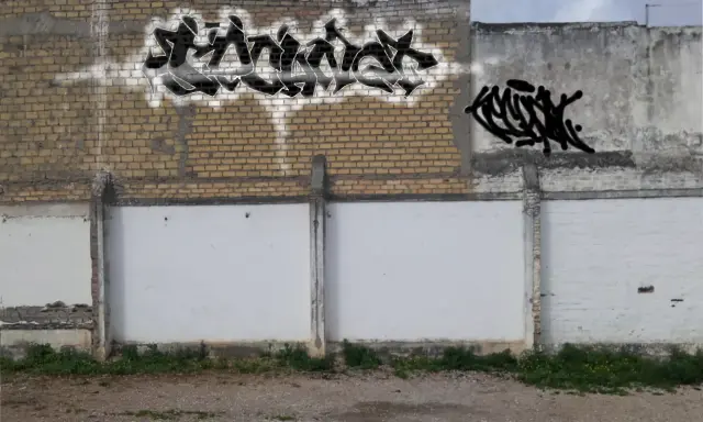Graffiti artwork by Tkiz