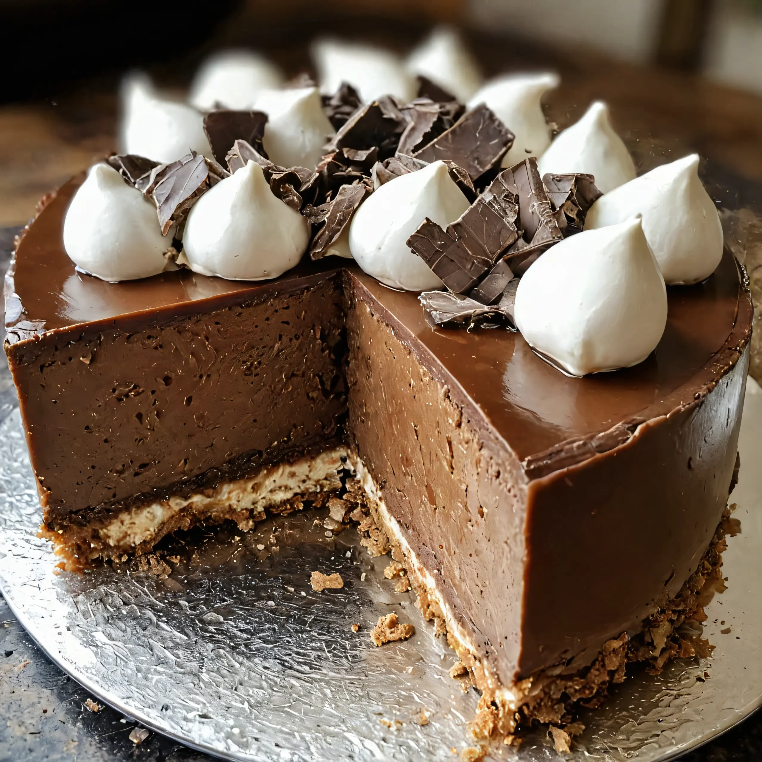 Hot Chocolate Cheesecake
