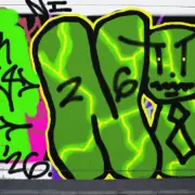 Graffiti artwork by Warok1