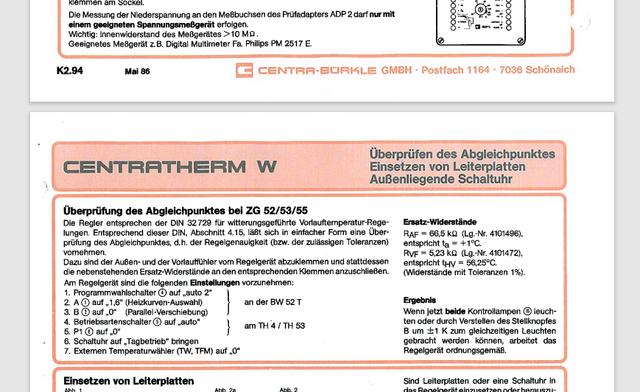 Abgleichspunkt