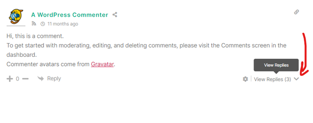 Display-ony-parent-comments