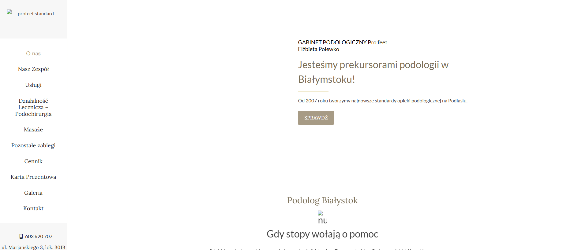 Stored capture of salonkosmetycznybialystok.live