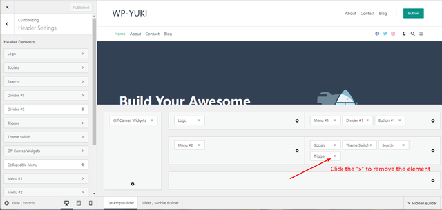 remove-header-element