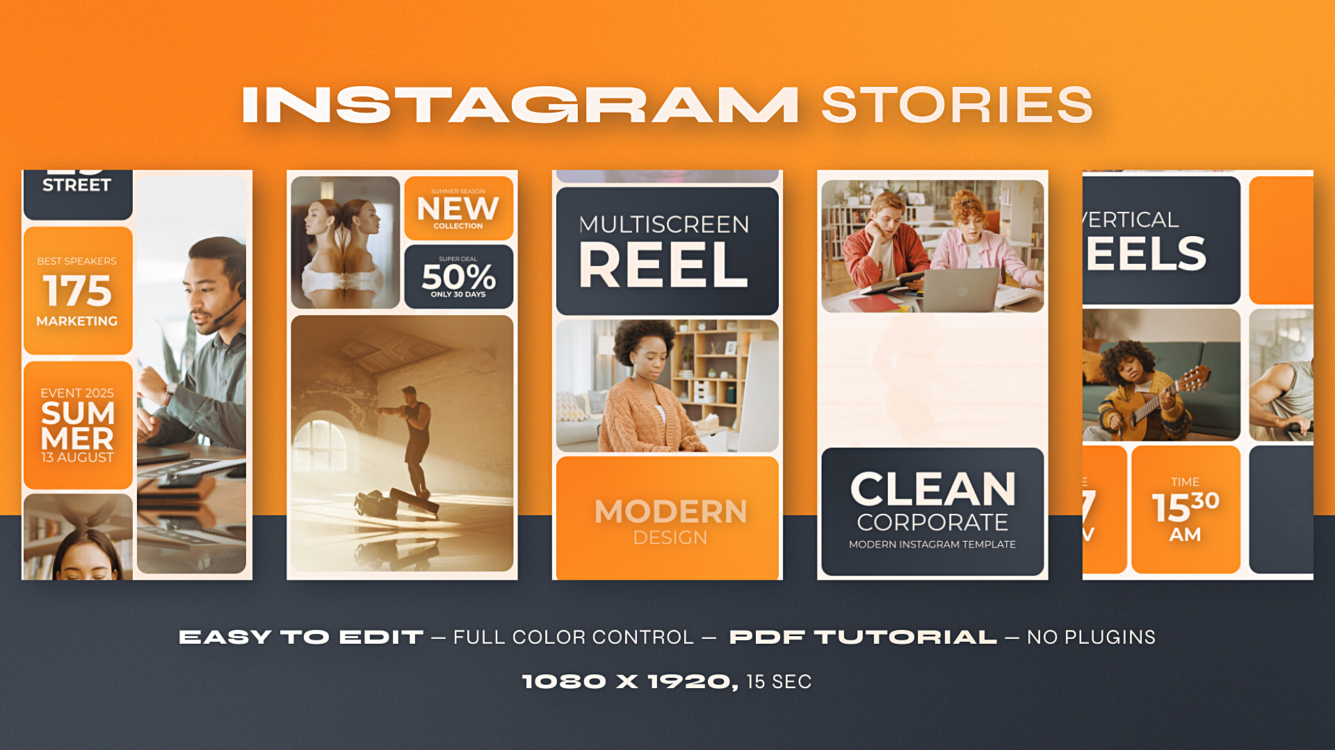 Instagram Multiscreen Vertical Reel