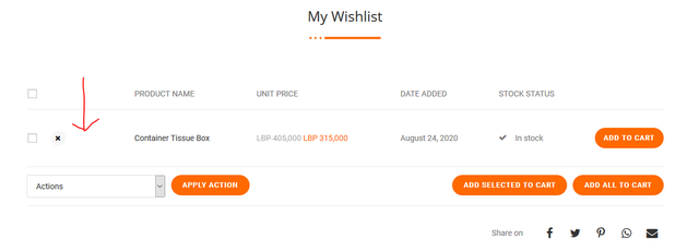 wishlist