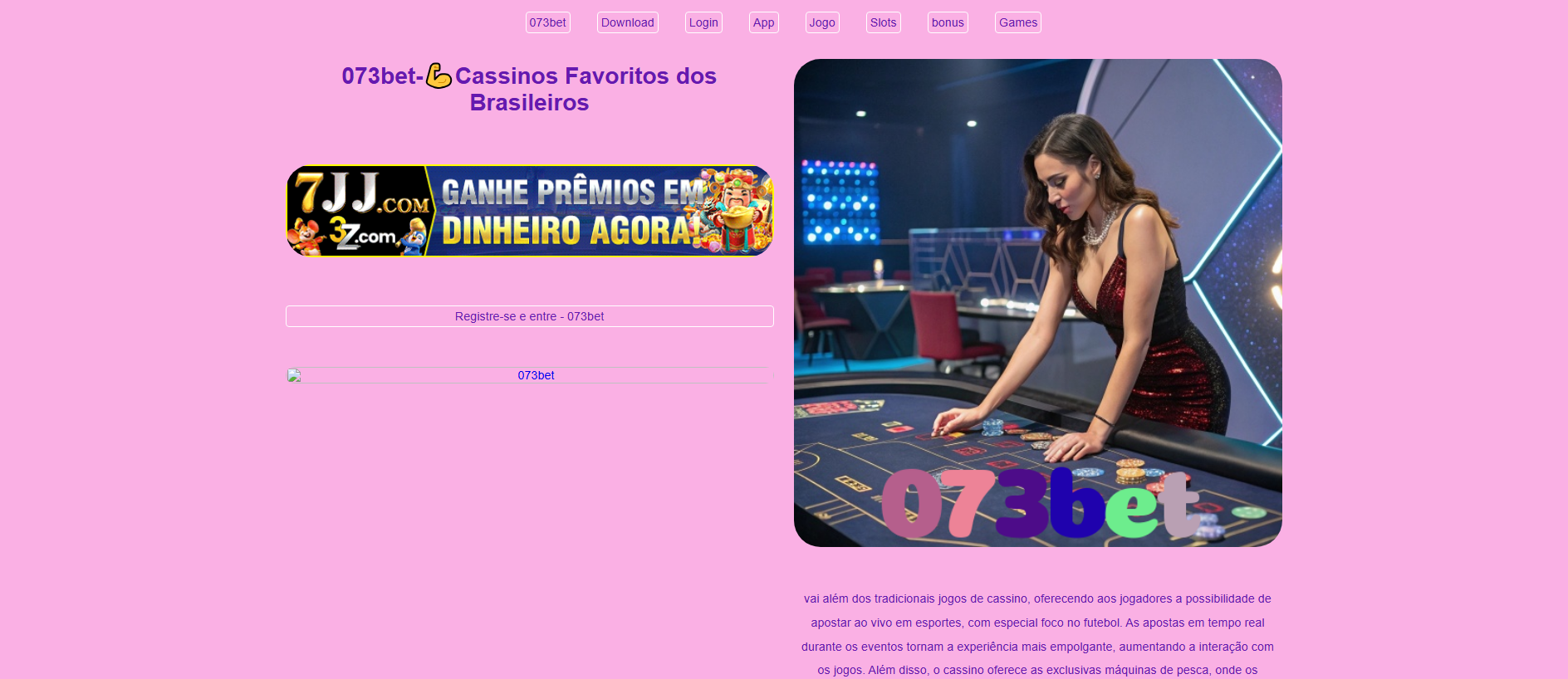 Screenshot of 073bethh.com