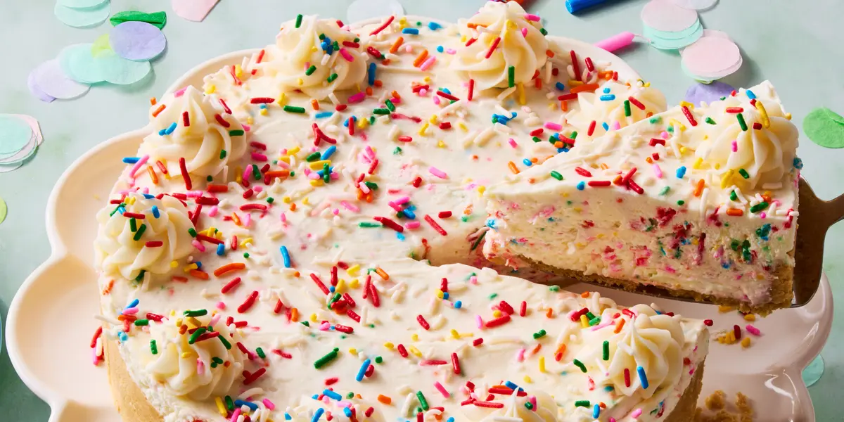 No-Bake Birthday Cake Cheesecake Takes Center Stage in Summer Recipes