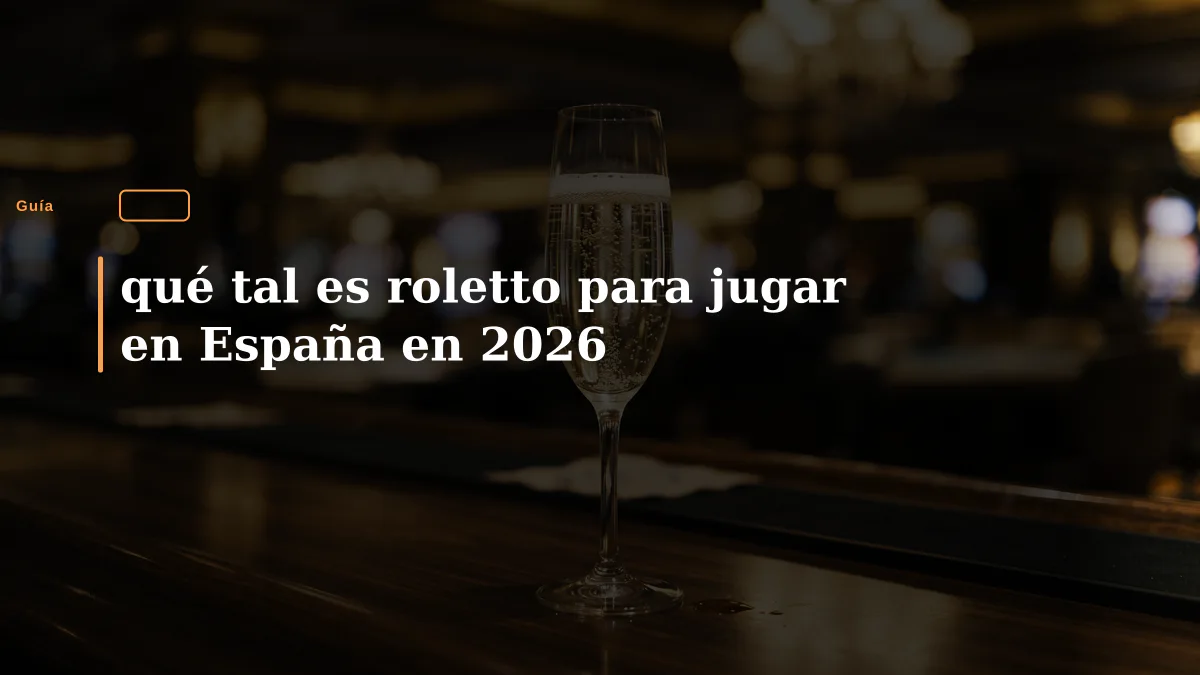 qué tal es roletto para jugar en España en 2026