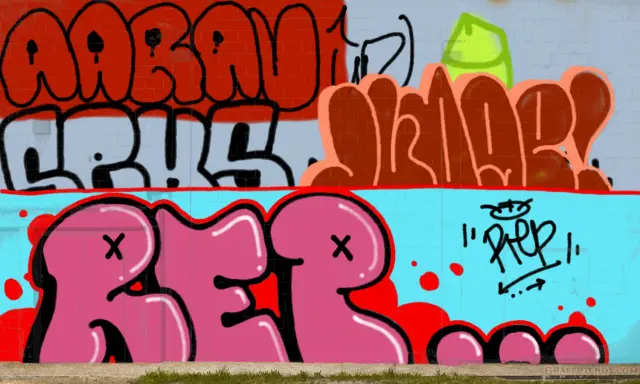 Graffiti artwork by BASS