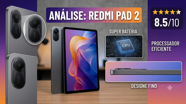 Redmi Pad 2 Vale a Pena? Análise Completa do Tablet Custo-Benefício da Xiaomi