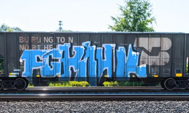 Graffiti artwork by F1NN