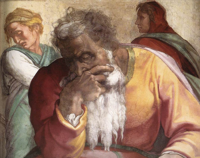 Jeremiah (detail)