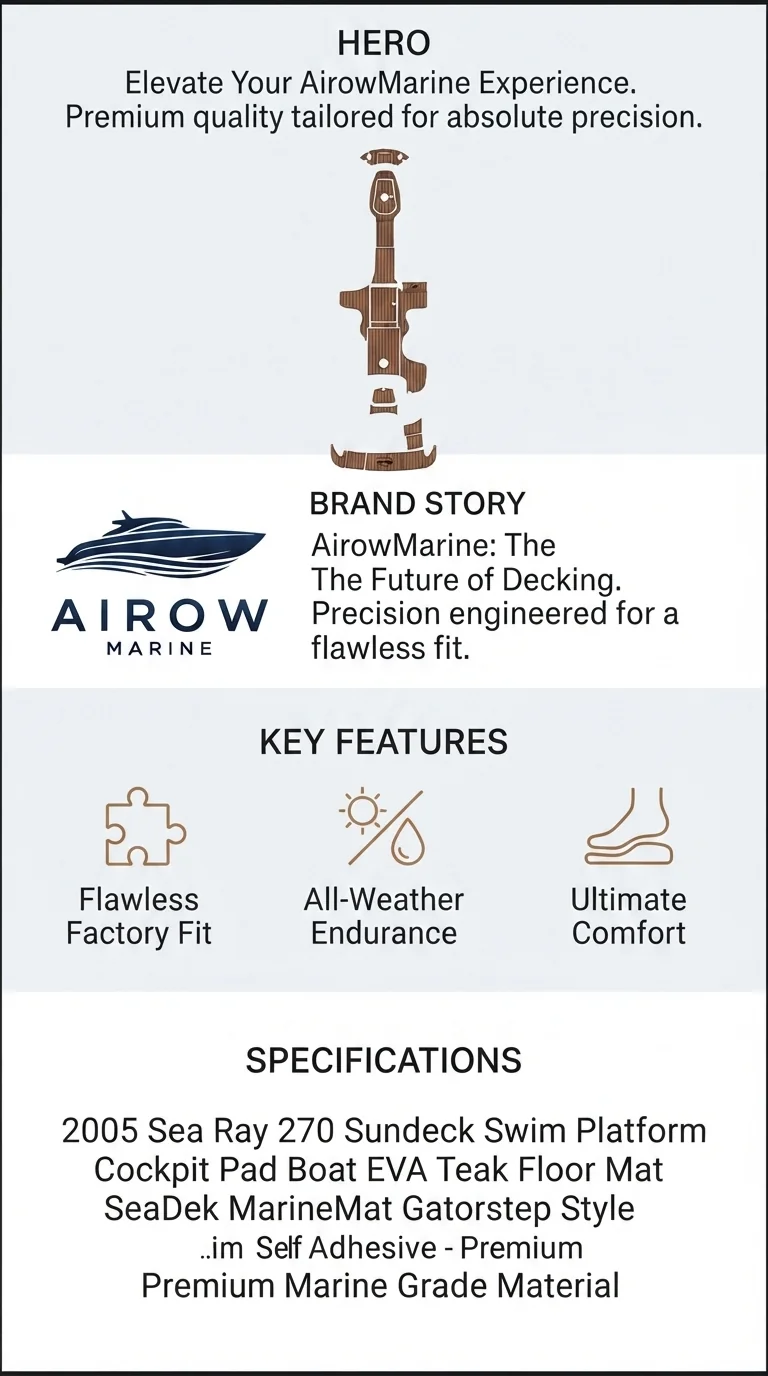 2005-sea-ray-270-sundeck-eva-foam-teak-decking-kit detail