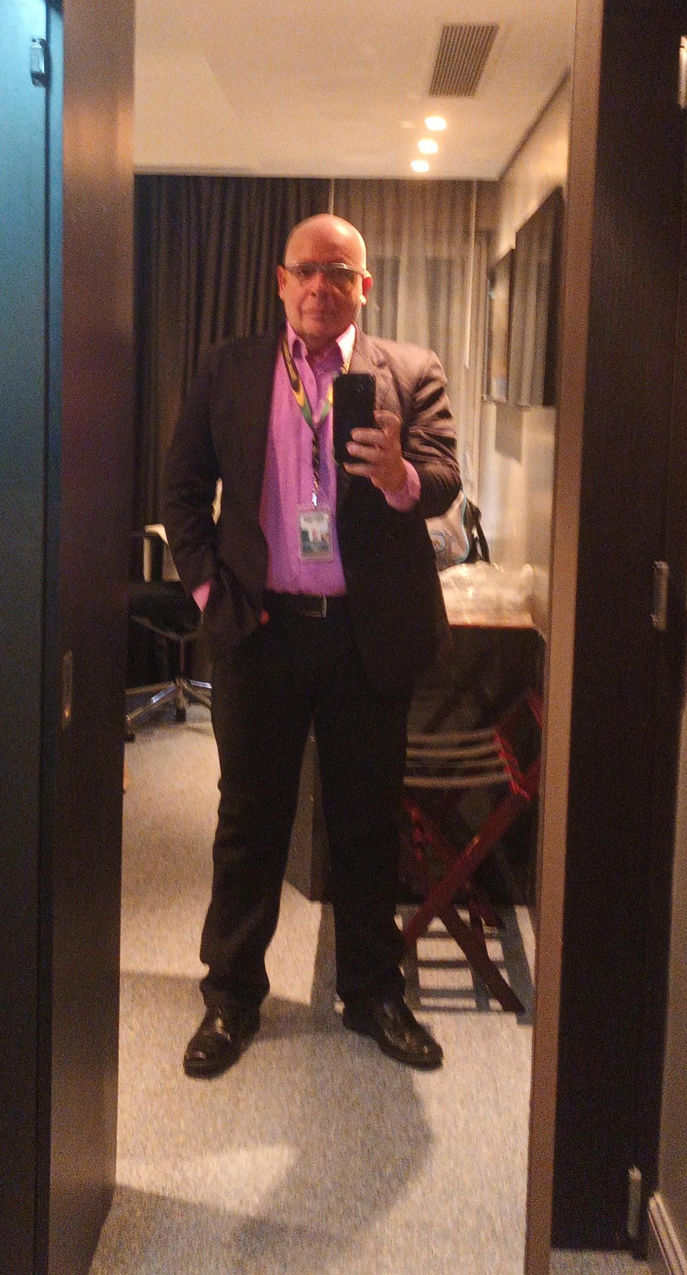 Saco negro 2 botones - Vista 2