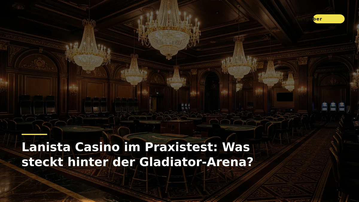 Lanista Casino im Praxistest: Was steckt hinter der Gladiator-Arena?