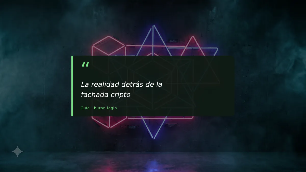 La realidad detrás de la fachada cripto