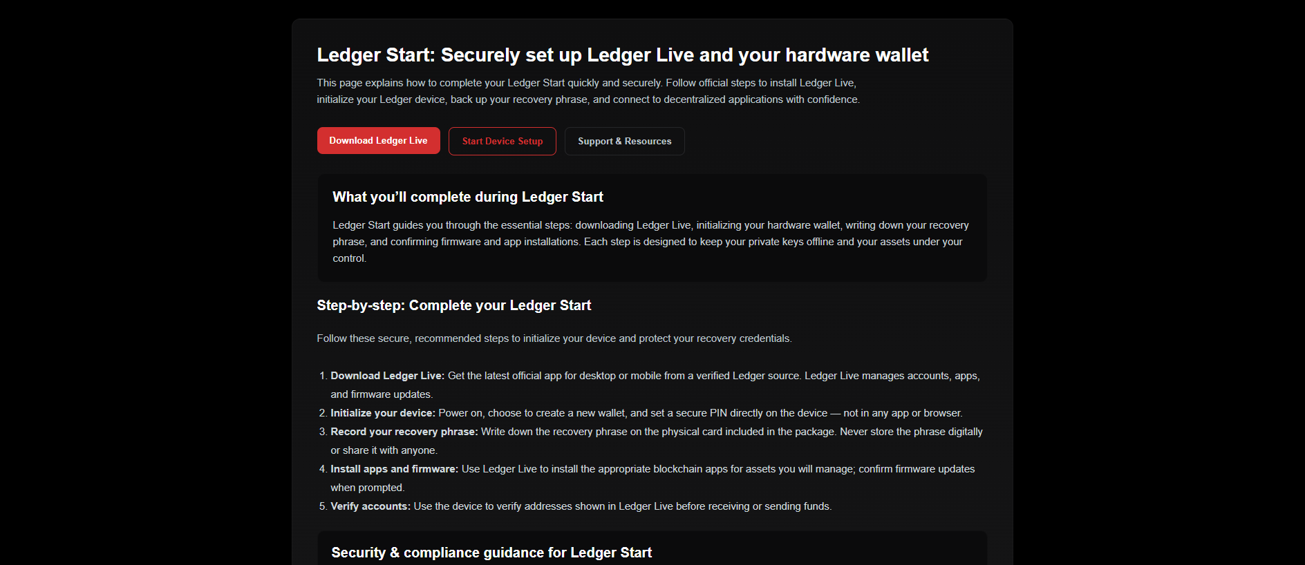 Screenshot of help-ledger-com-stert.pages.dev