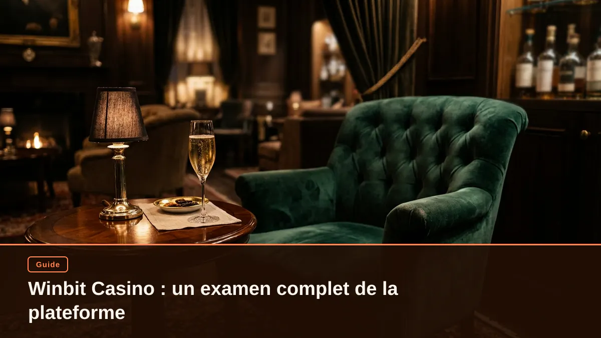 Winbit Casino : un examen complet de la plateforme
