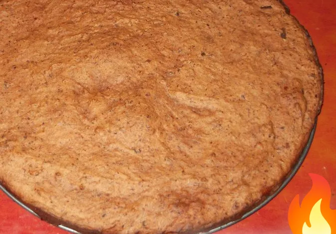 Постер Творожная коврижка с вишневым повидлом