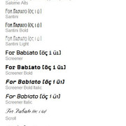 Font-List75
