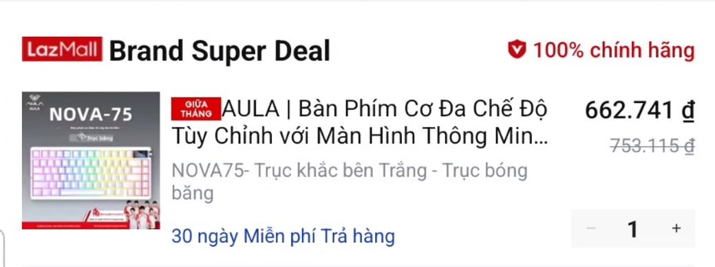 AULA | Bàn Phím Cơ Chơi Game Đổi Switch Nhanh Có Màn Hình Thông Minh Tùy Chỉnh