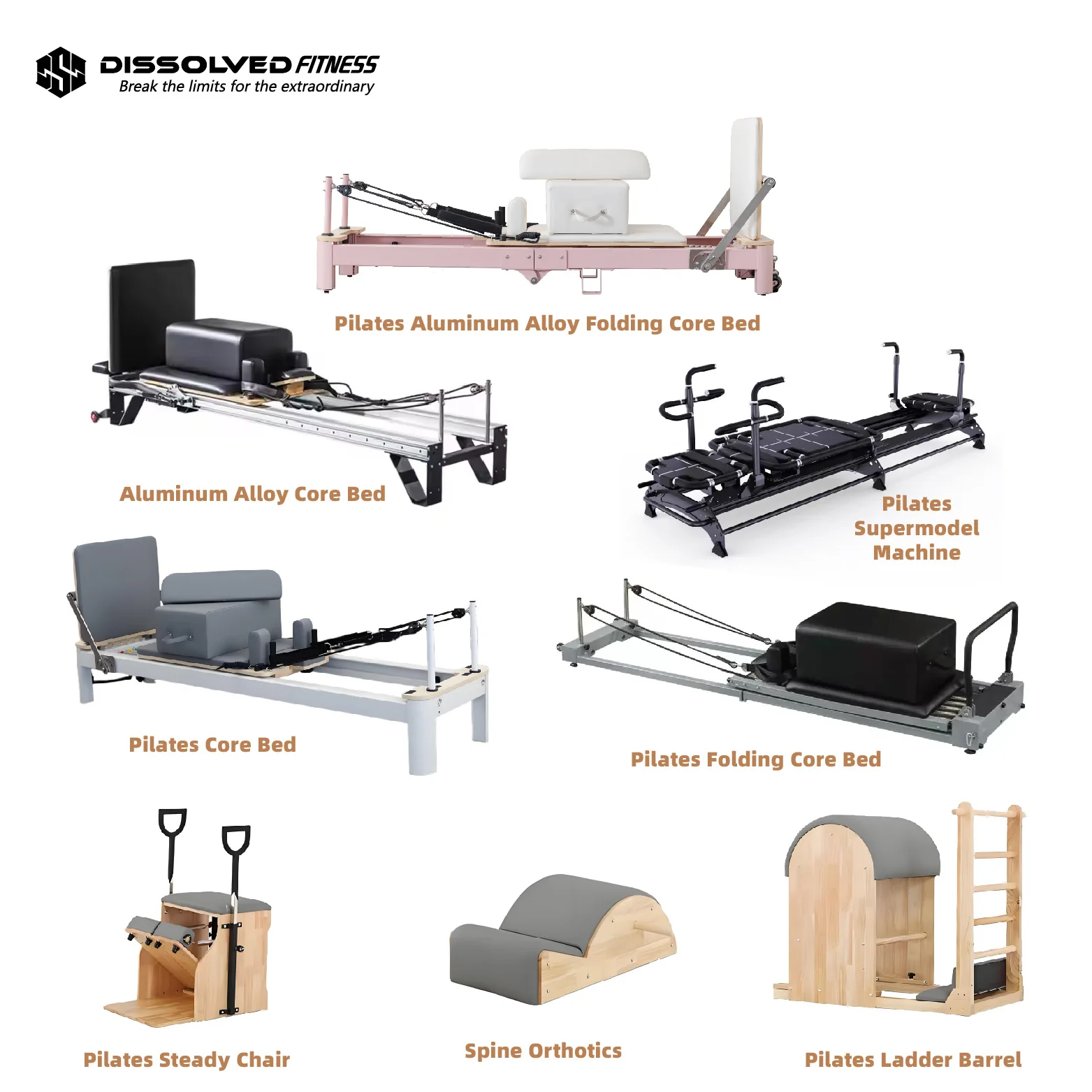 Best Oak Wood Pilates Reformer Exercise Equipment With Power Tower and Jump Board for Home Gym Fitness Training Use view 3