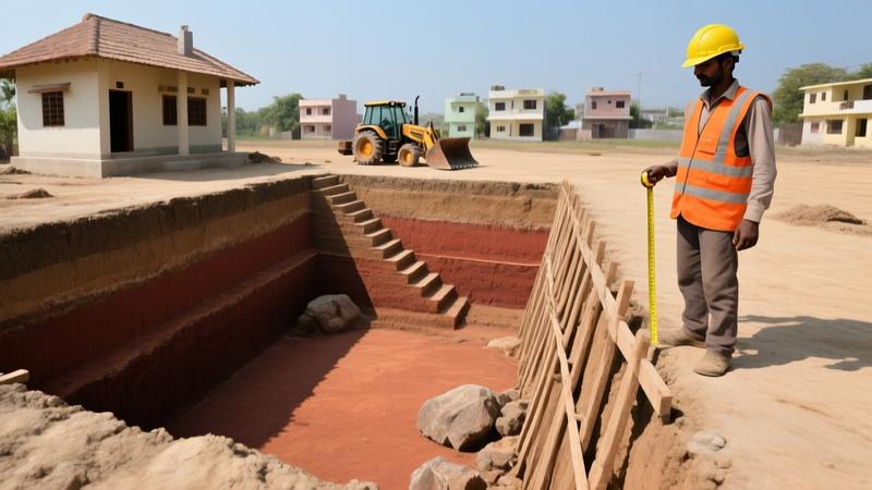 Excavation for House Foundation 2026 - Depth, Width, Shoring, Safety and Common Mistakes