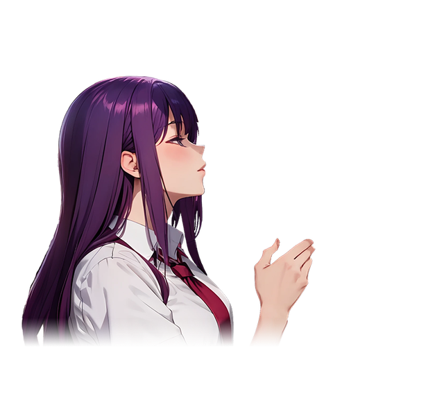 Waifu Kiss Transparent