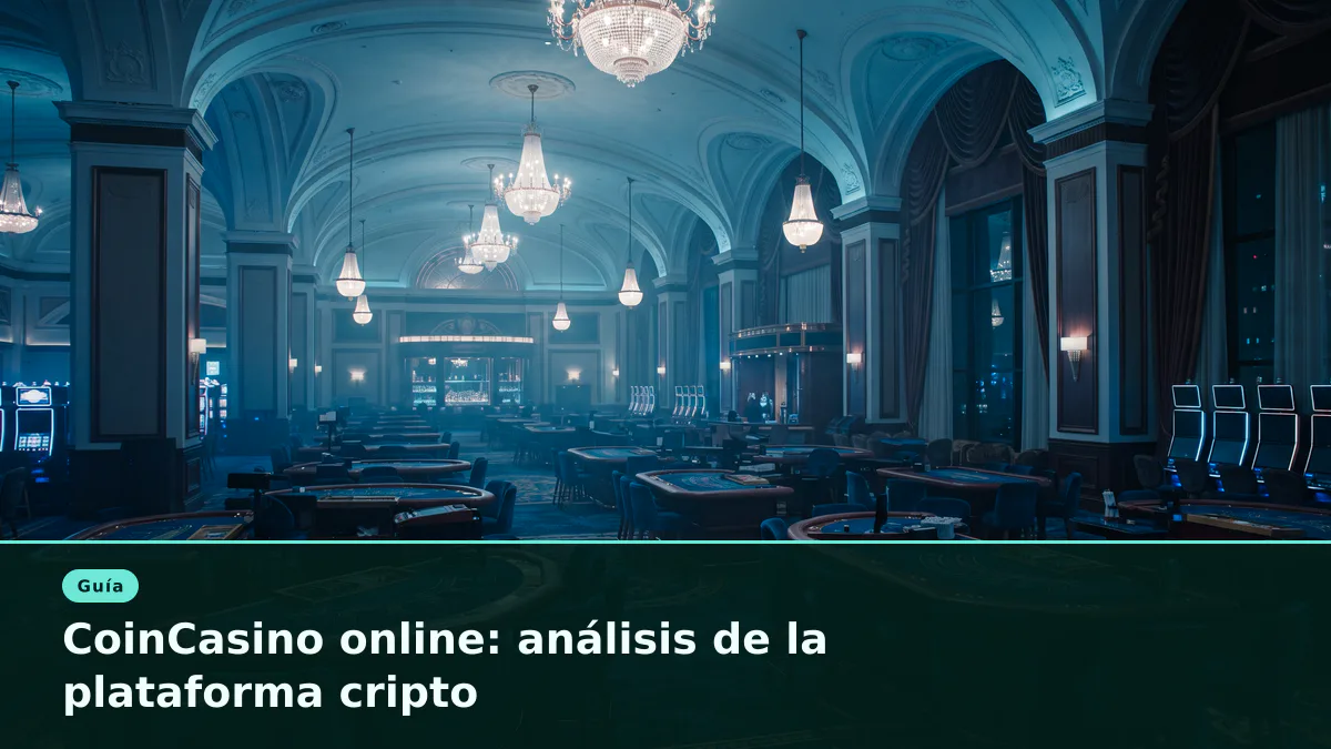 CoinCasino online: análisis de la plataforma cripto