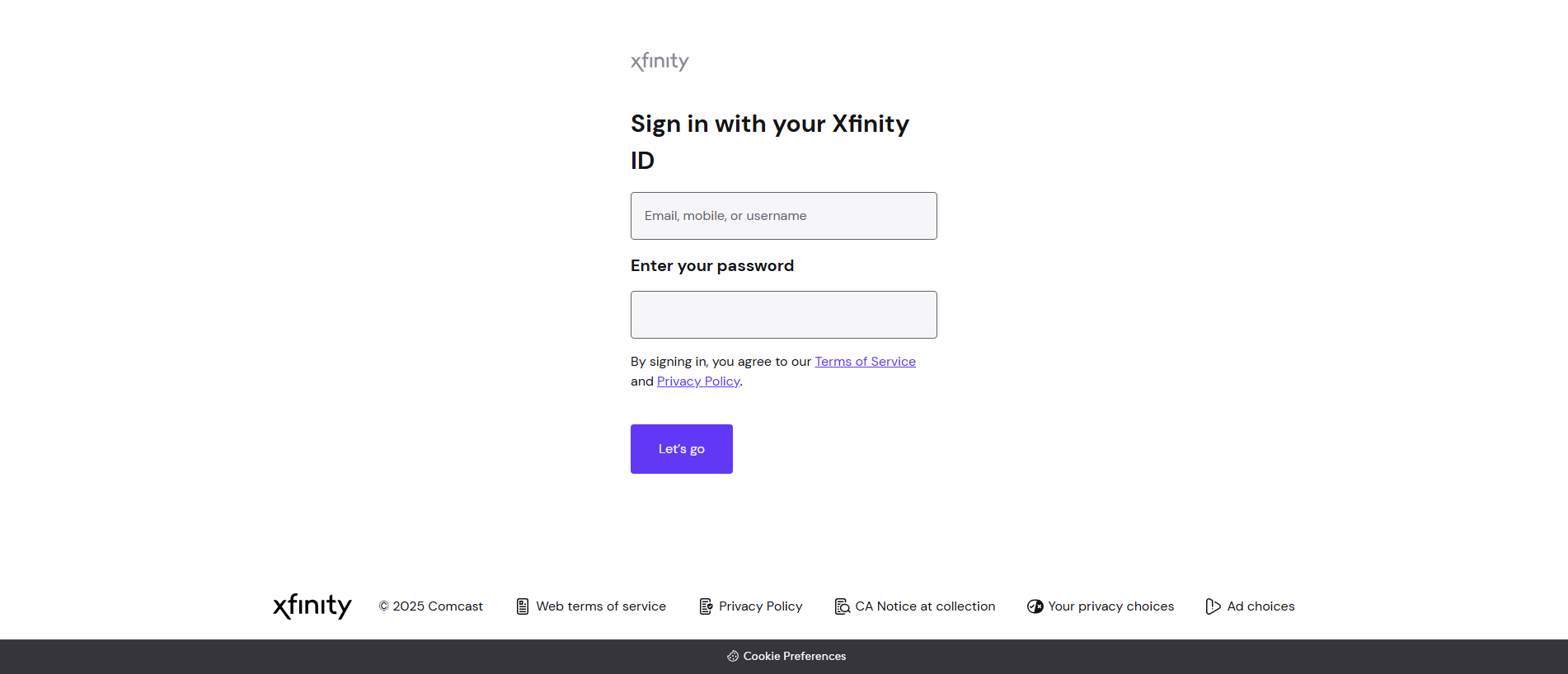 Forensic screenshot of castigan.us showing the phishing page layout