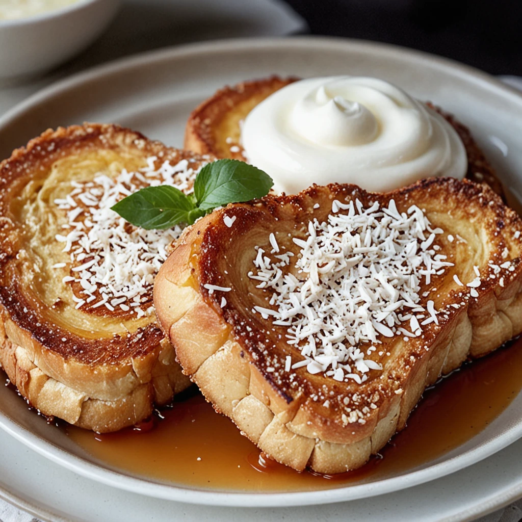Irresistible Coconut Crust French Toast Recipe