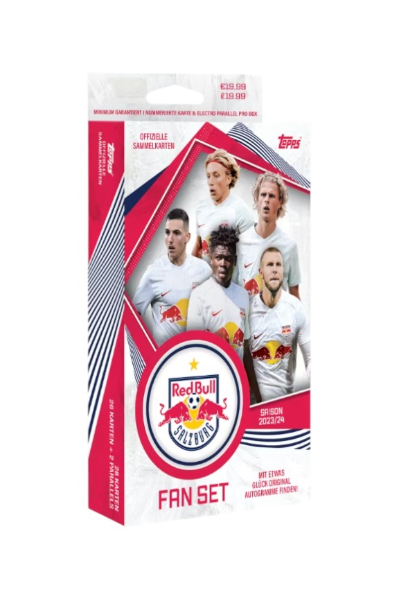 2023-24 Topps FC Red Bull Salzburg Official Fan Set