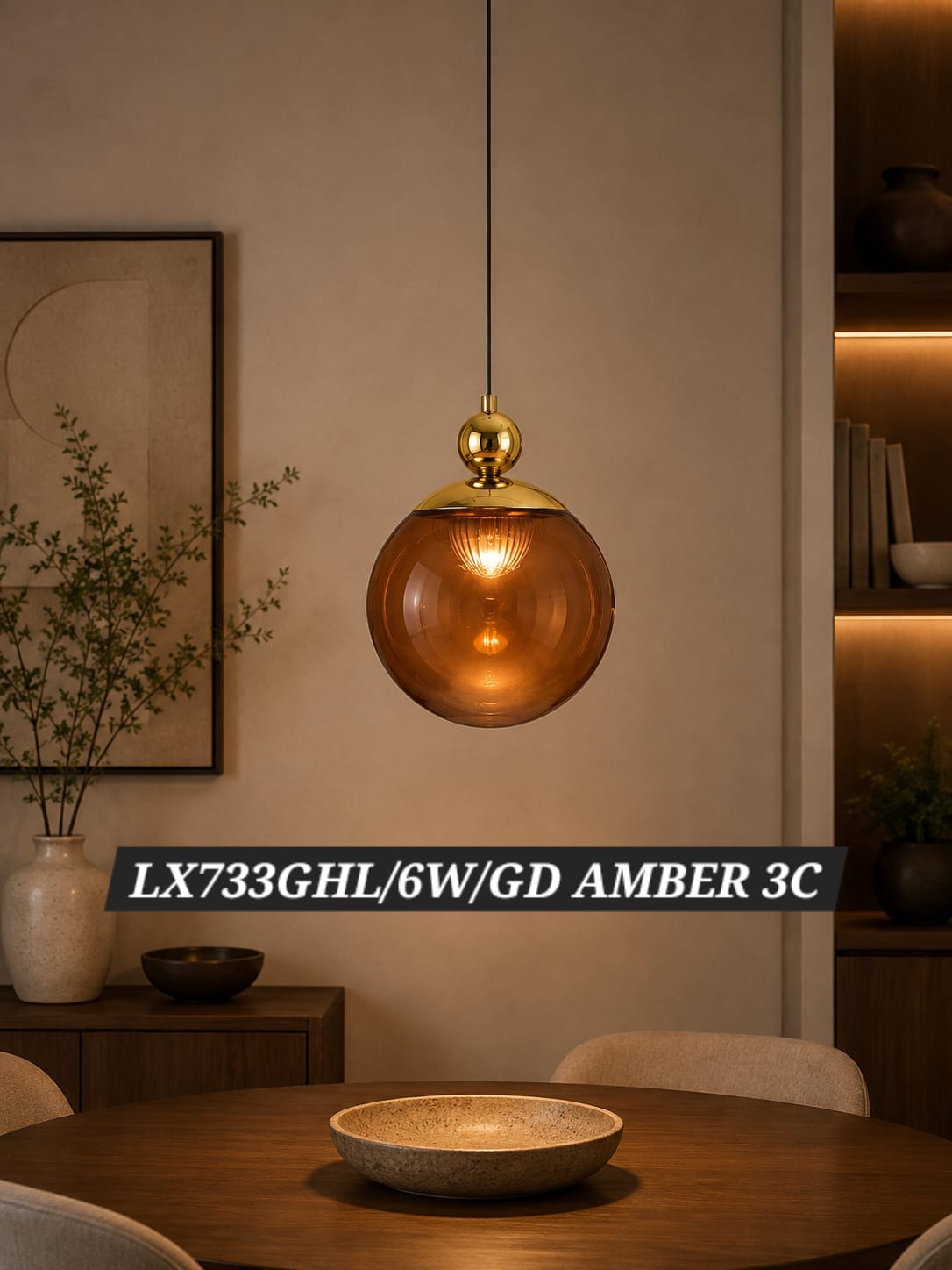 LX733GHL/6W/GD AMBER 3C — Ohrim wholesale price 1500