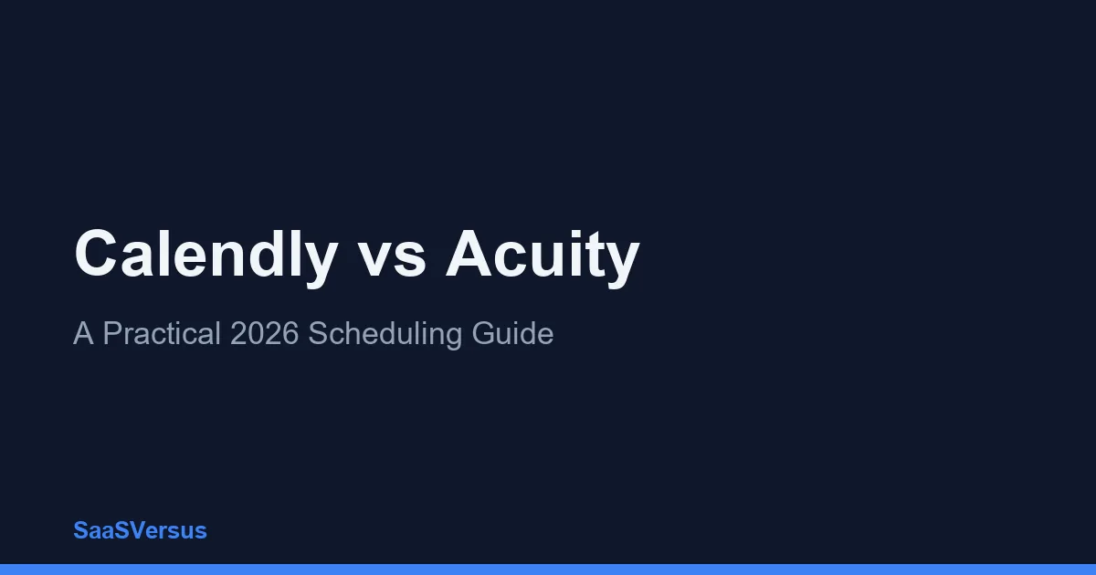 Calendly vs Acuity