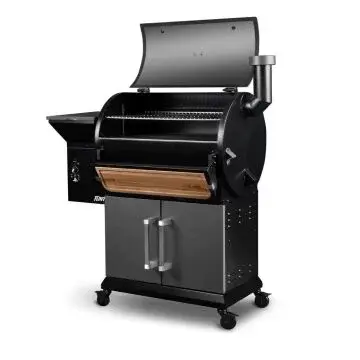 Burnhard Pellet Rookoven Flint - Burnhard Pelletsmoker BBQ - www.Vleeskopenbijdeboer.nl