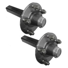 Ford Stub Axle & L/C 6 Stud Hub Bearing, 300mm x 45mm Sq Shaft, LM12749/10 & L68149/10