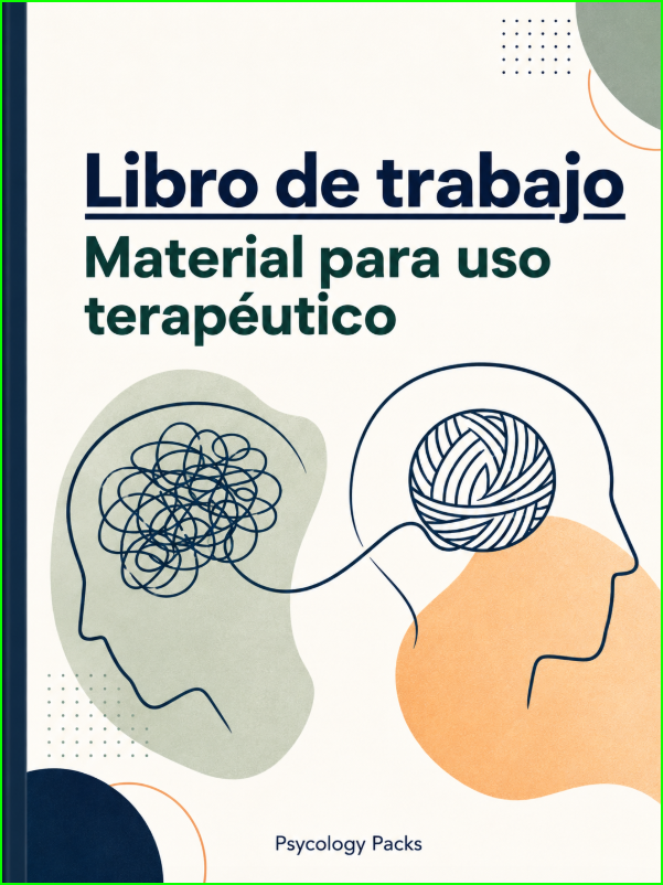 Portada del cuaderno de ejercicios de psicología