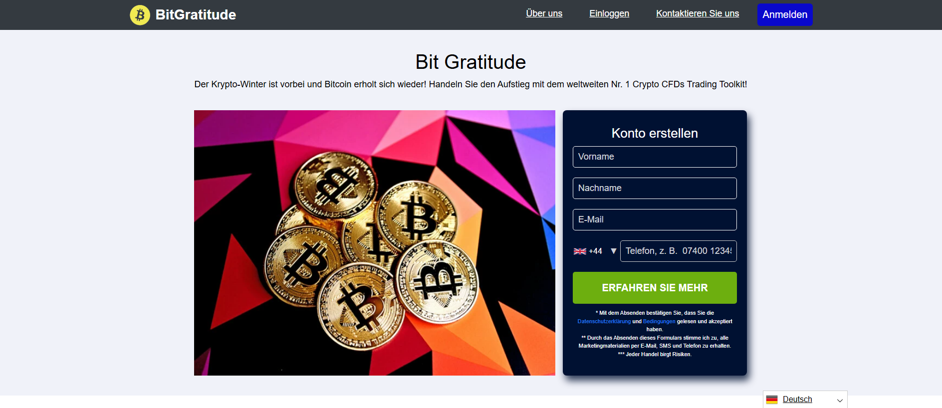 Gespeicherte Aufnahme von bitgratitude.app