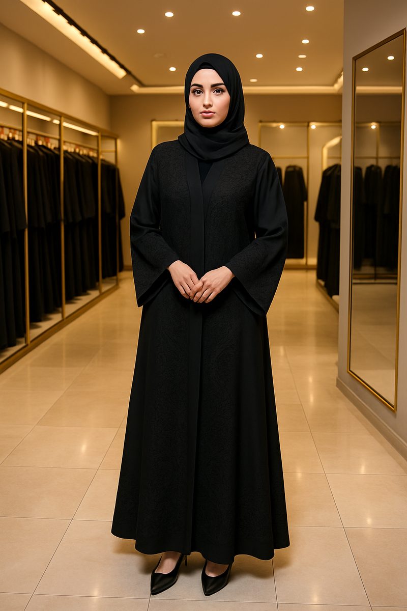 موديل عباية خليجية أنيقة بالصور