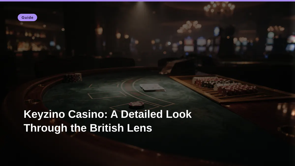 Keyzino Casino: A Detailed Look Through the British Lens
