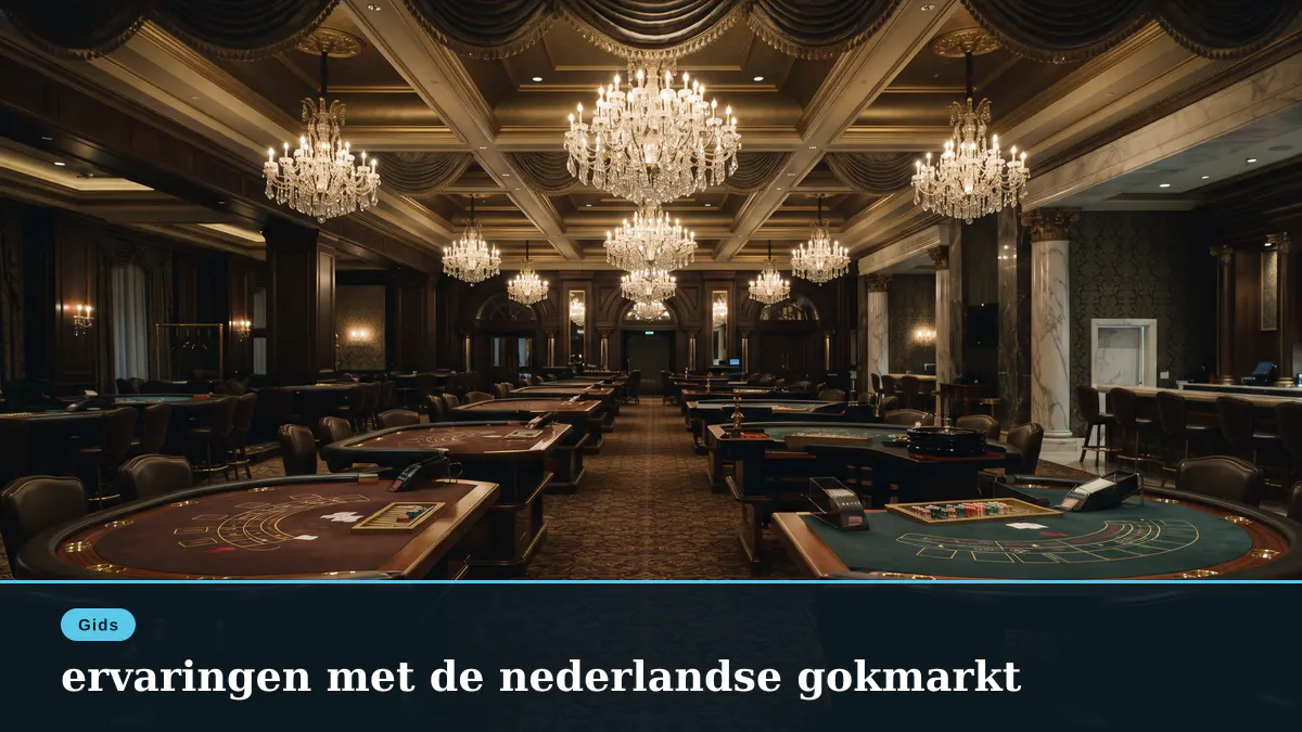 ervaringen met de nederlandse gokmarkt