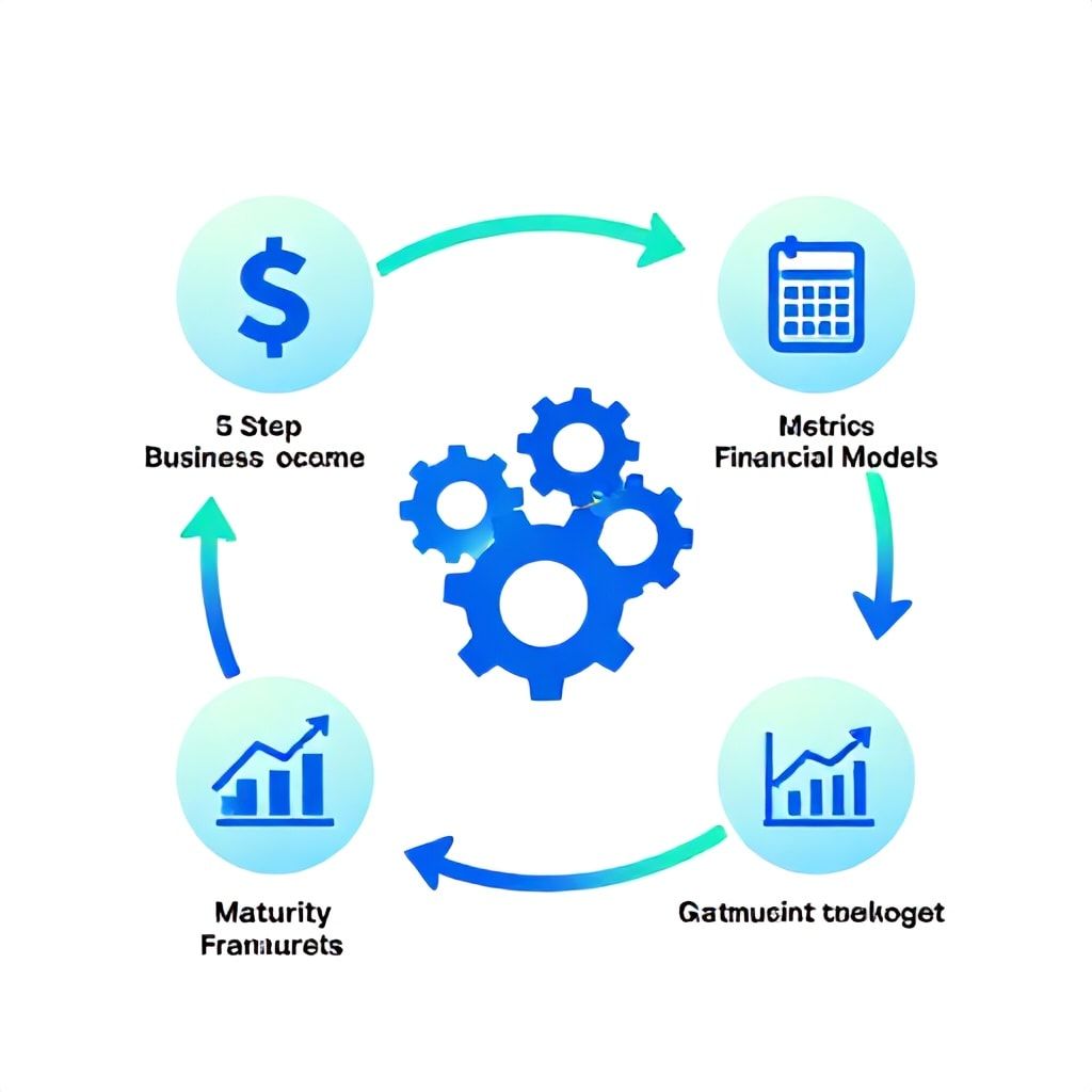 5-step platform engineering ROI framework infographic with icons