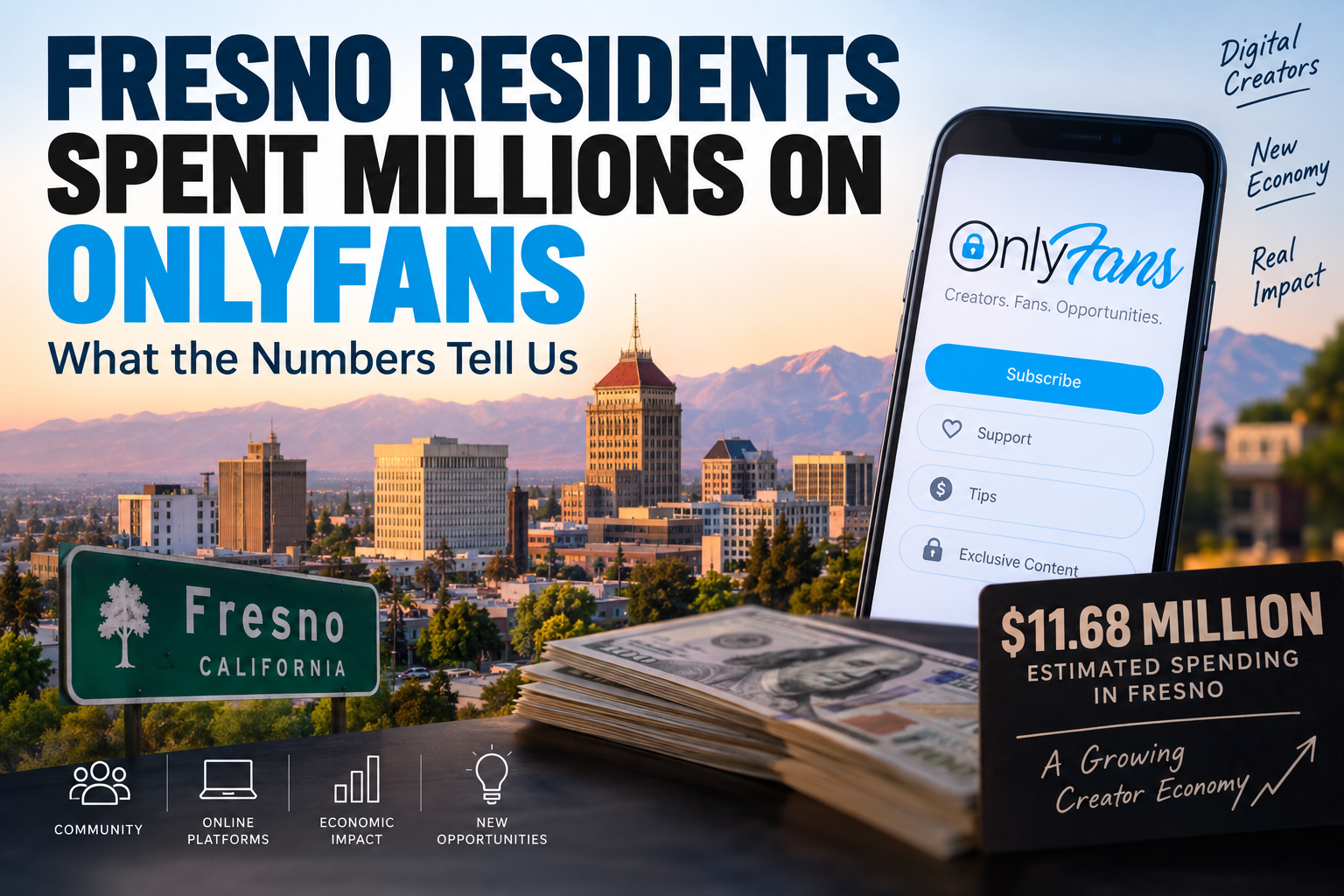 Fresno Residents Spent Millions on OnlyFans