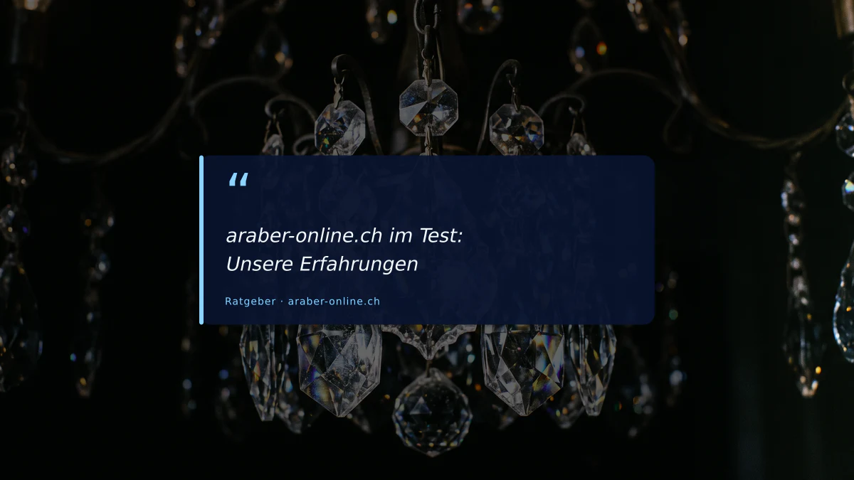 araber-online.ch im Test: Unsere Erfahrungen