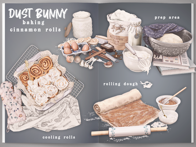 Dustbunny Cinnamon Rolls - TS4 Rebels