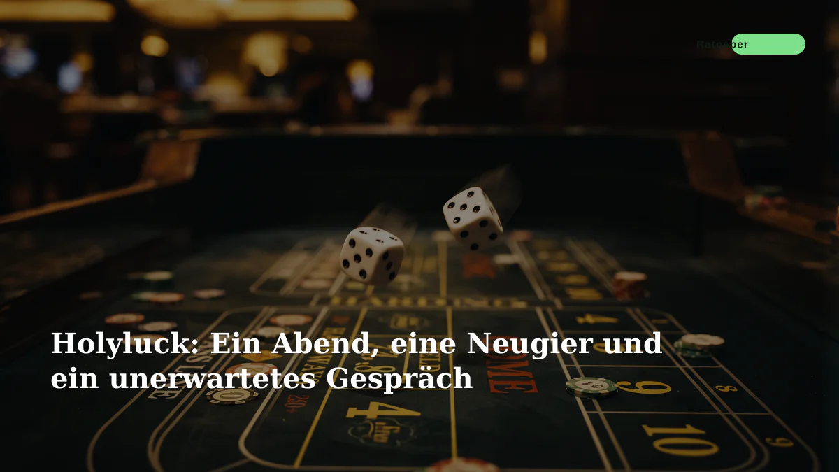 Holyluck: Ein Abend, eine Neugier und ein unerwartetes Gespräch
